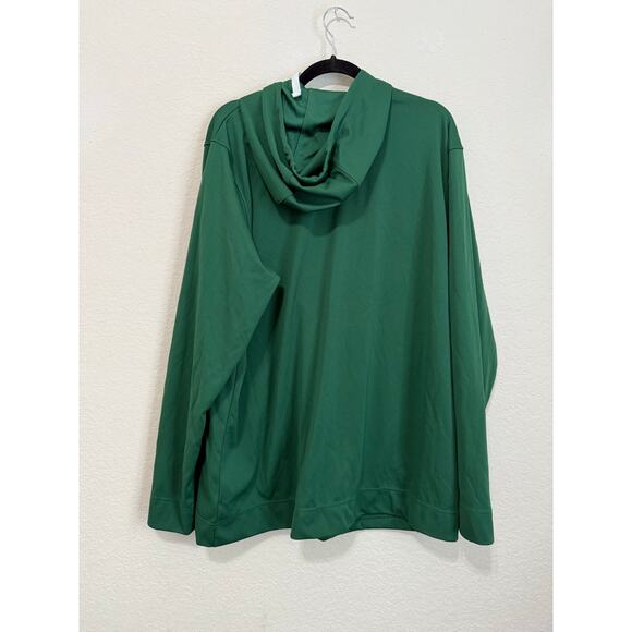 Nike‎ Baylor University Hoodie Men’s XL Green Long Sleeve Pullover Dri-FI - Picture 4 of 4